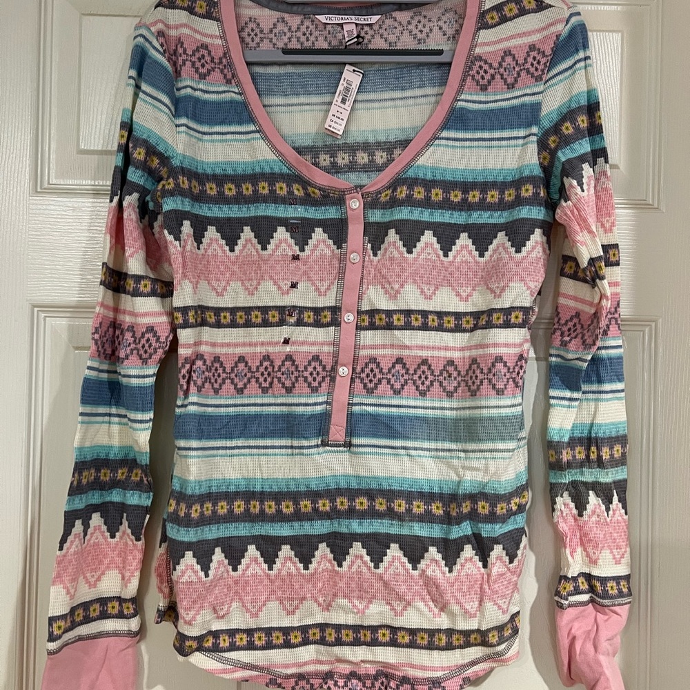 Victoria's Secret Aztec 2 Piece Pajama Set